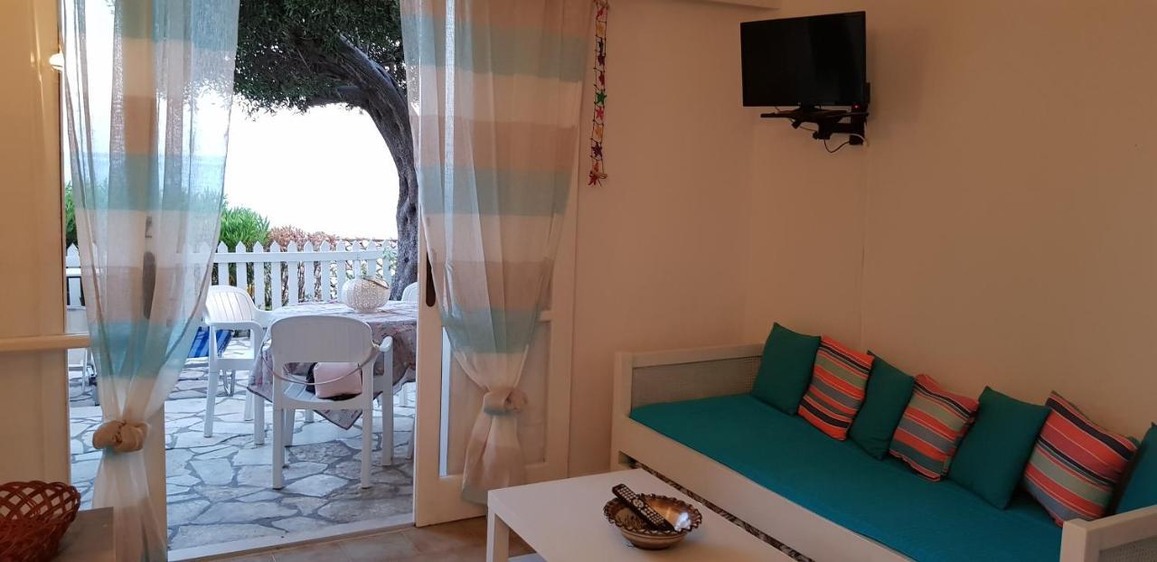 Corfu Glyfada Menigos Beach Apartments Exterior foto